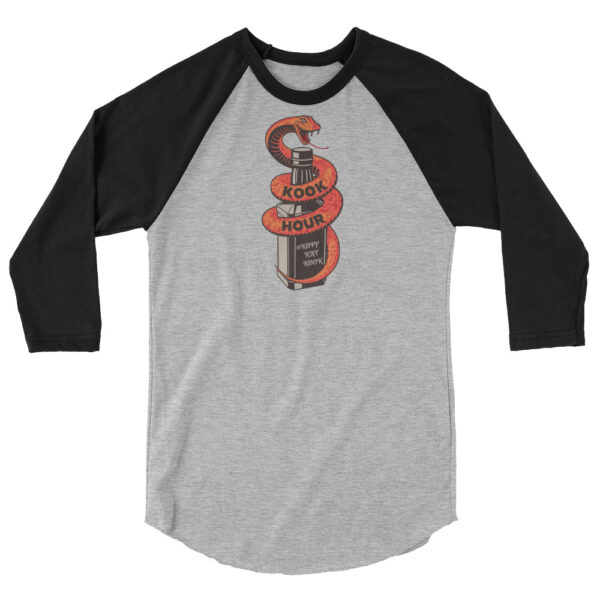 Kook Hour Snake 3/4 Sleeve Shirt - Image 4