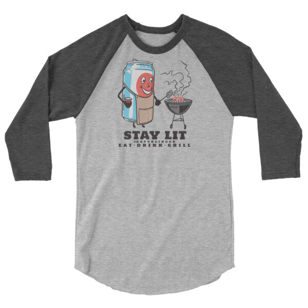 Stay Lit 3/4 Sleeve Shirt - Image 4